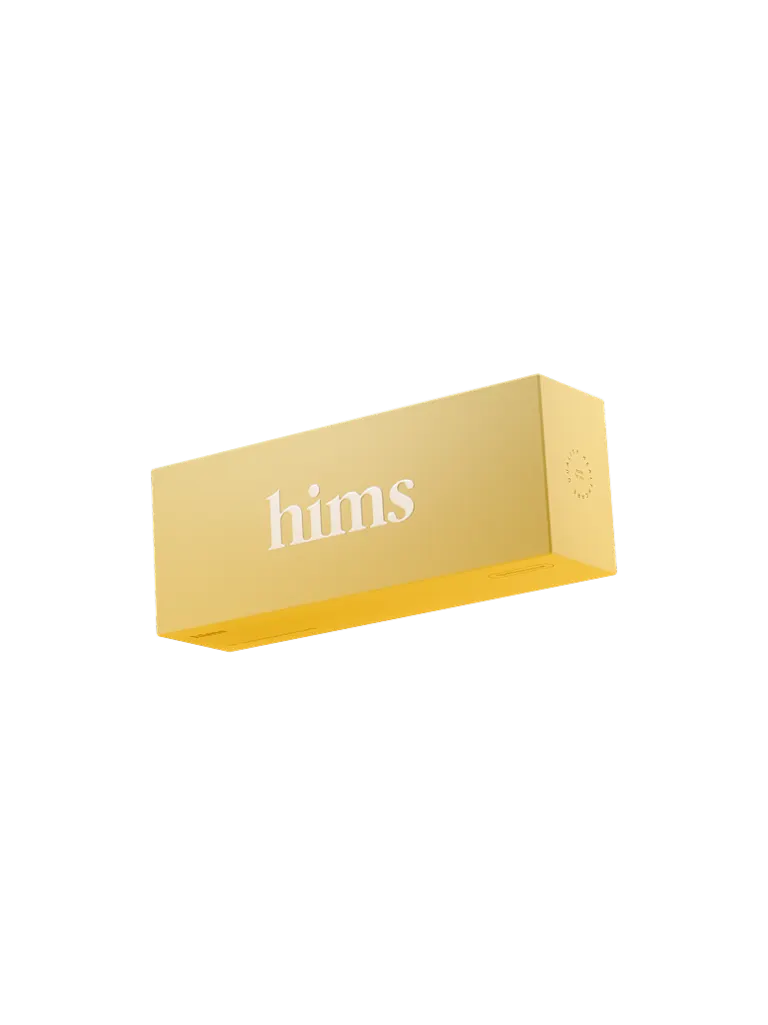 Golden Hims treatment box