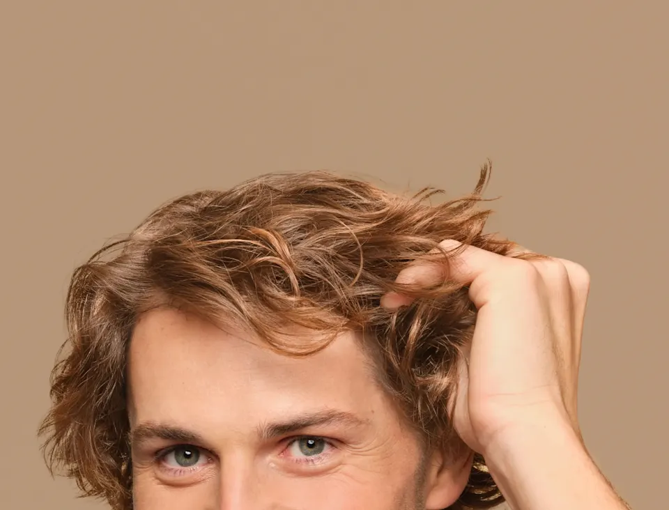 A man with nice hair