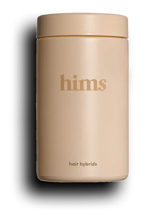 Hims product bottles