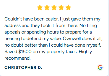 Google Business Profile Ownwell Review