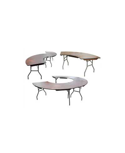 Table demi-lune 