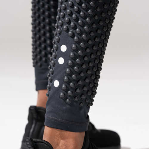 OMORPHO M G-Tight weighted workout pants - logo detail