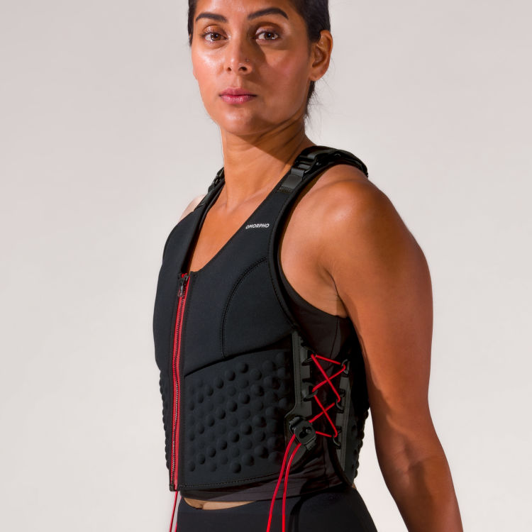 OMORPHO W G-Vest Sport weight vest for running - front portrait