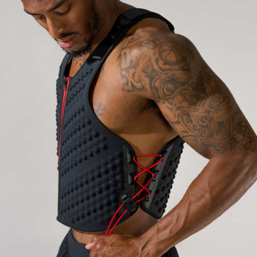 OMORPHO M G-Vest Sport light weighted vest for agility - side view