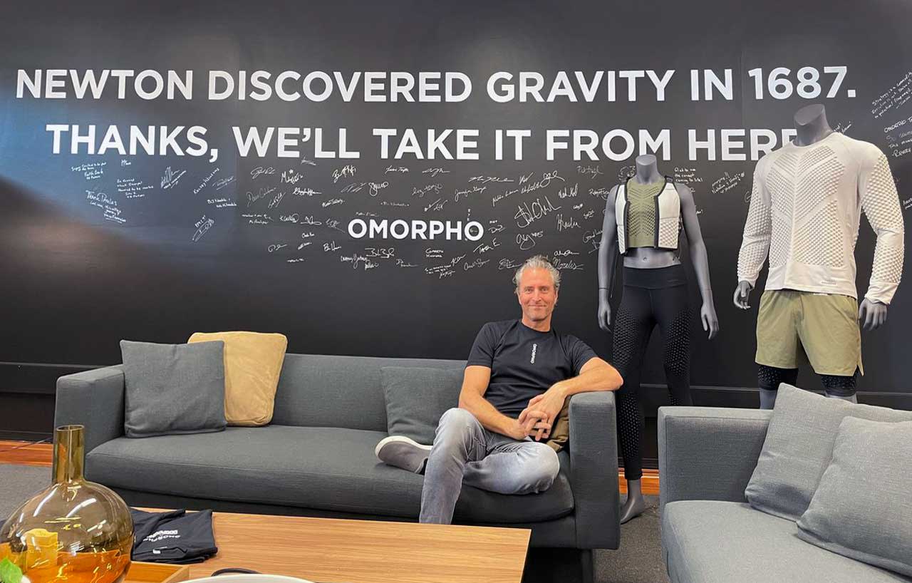 Stefan Olander at OMORPHO Headquarters