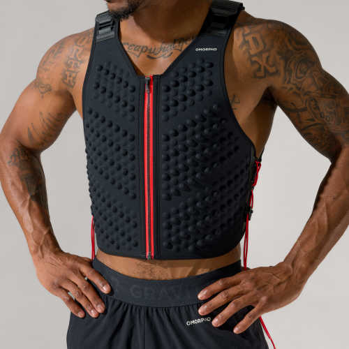 OMORPHO M G-Vest Sport light weighted vest for men - front torso view