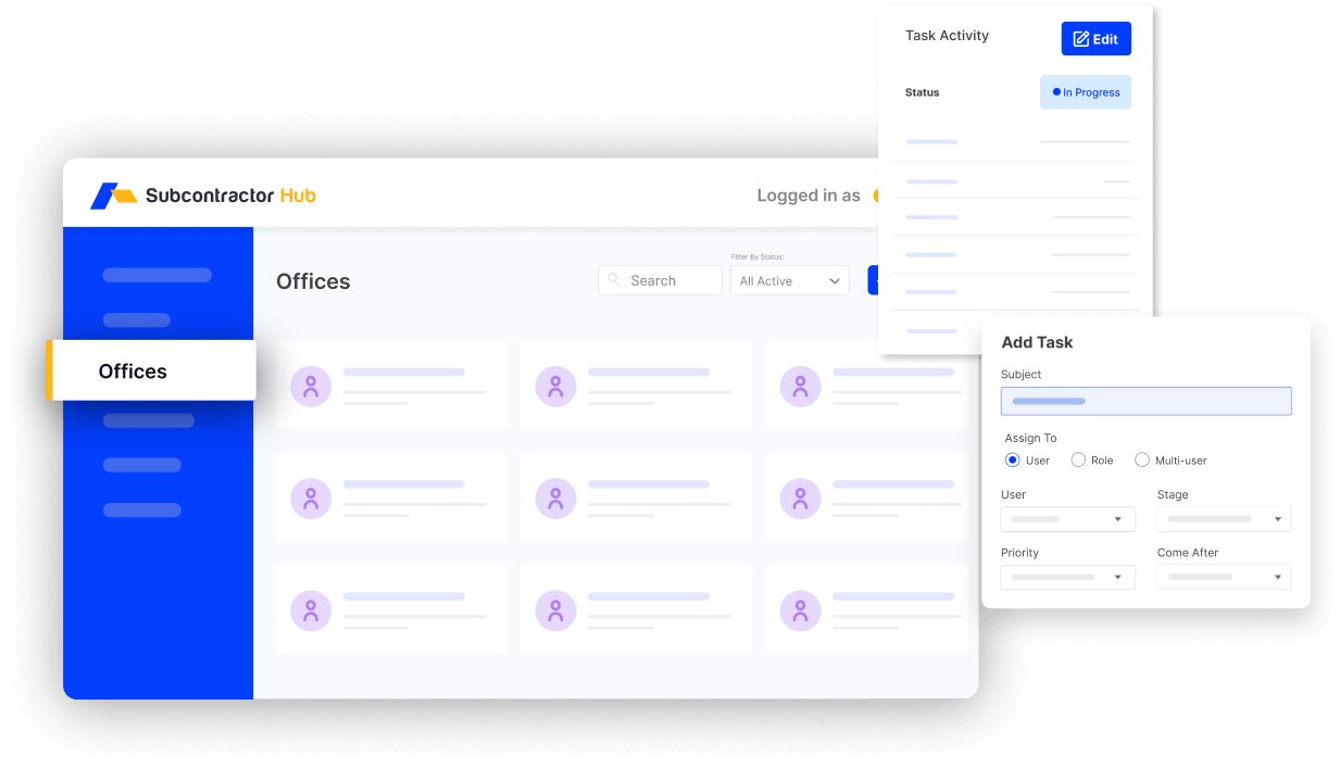 execute project seamlessly with subcontractorhub