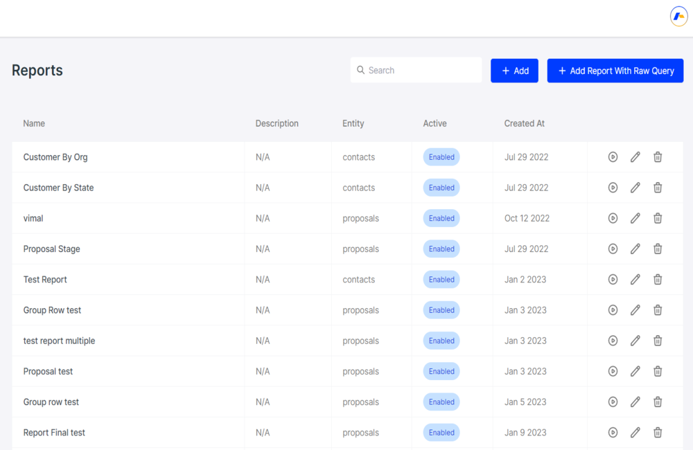 SubcontractorHub business reports dashboard