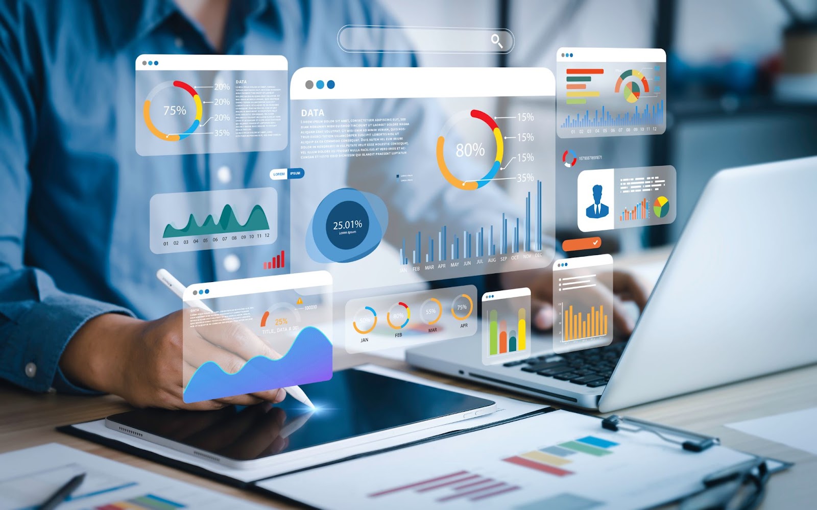 SubcontractorHub reports and dashboard feature