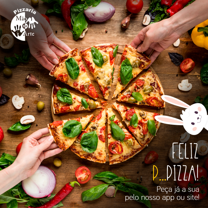 Pizzaria mão na Arte - Páscoa