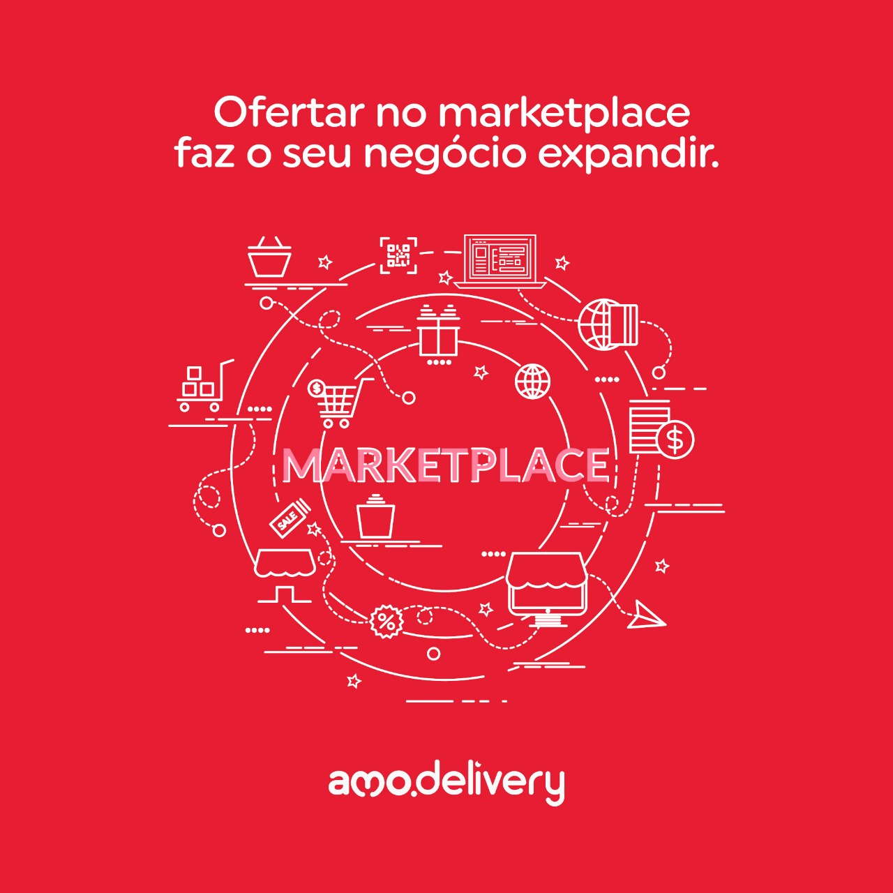 Ofertar no marketplace faz o seu negócio expandir.