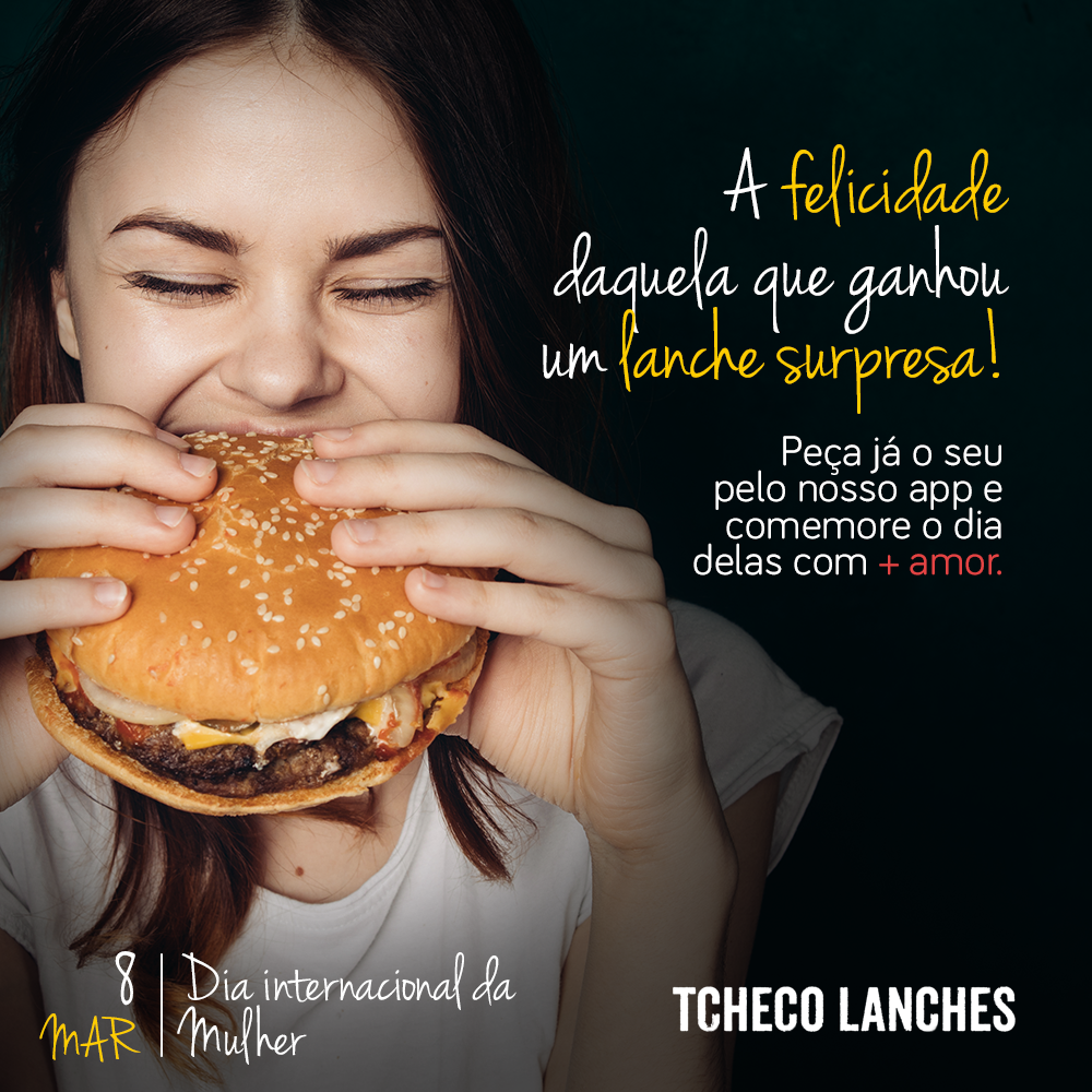 Tcheco Lanches - Dia da Mulher