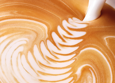 hazelnut and almond latte costa