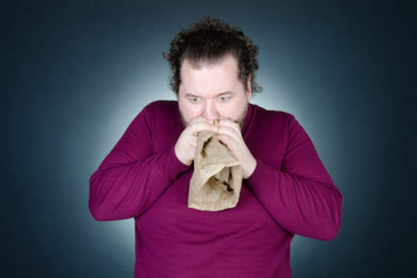 人有恐慌症发作