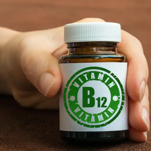 瓶B12补充剂