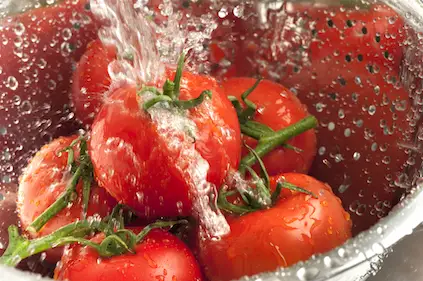 西红柿洗。