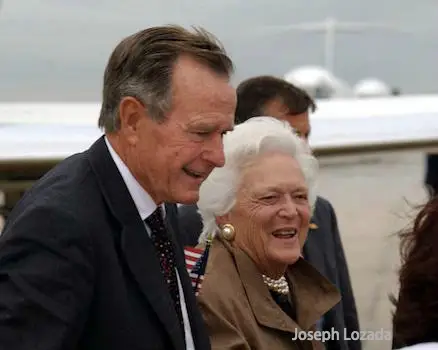 乔治H. W.布什和Barbara Bush