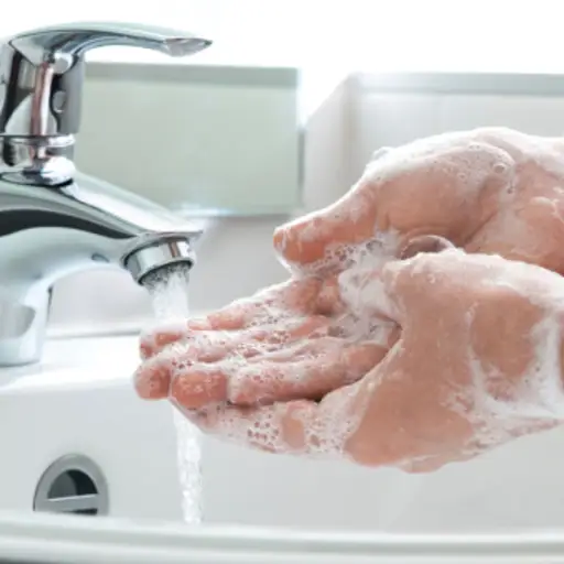 洗手。