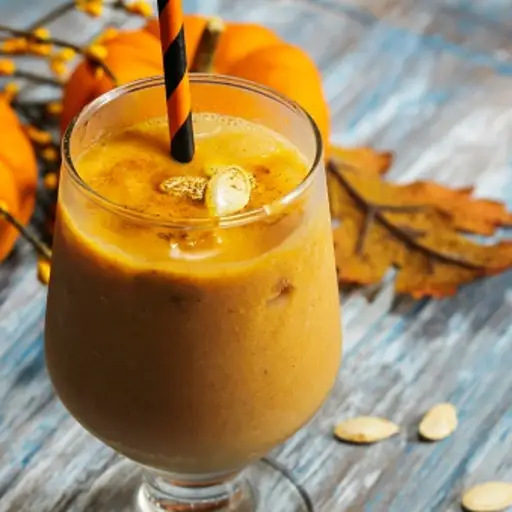 Pumpkin smoothie.