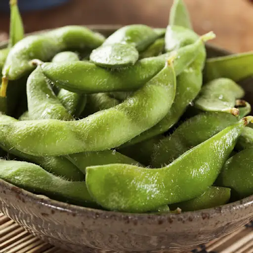 碗edamame。