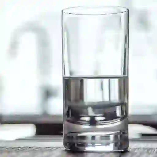 half glass of water