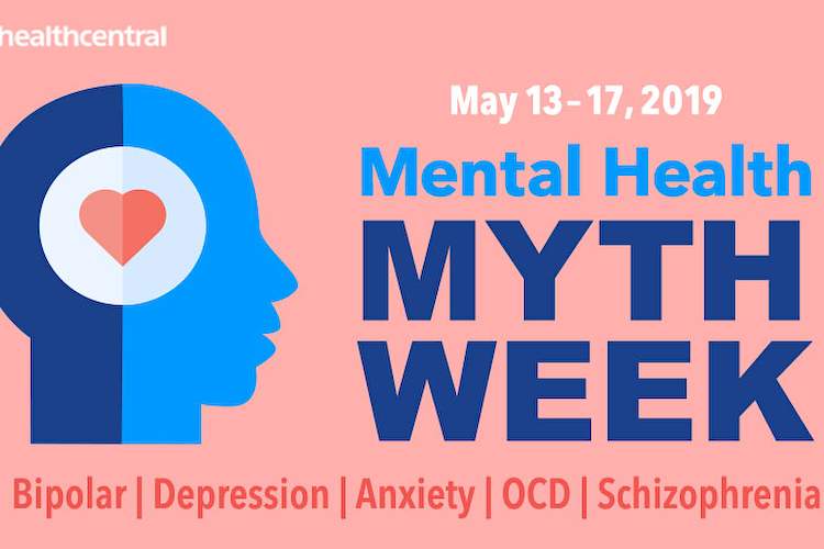 Mental Health Myth Week landing page graphic.