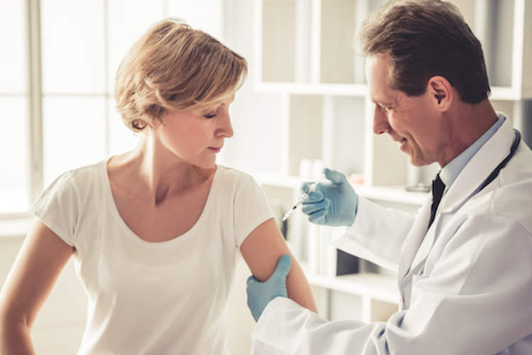 带状疱疹的镜头标牌