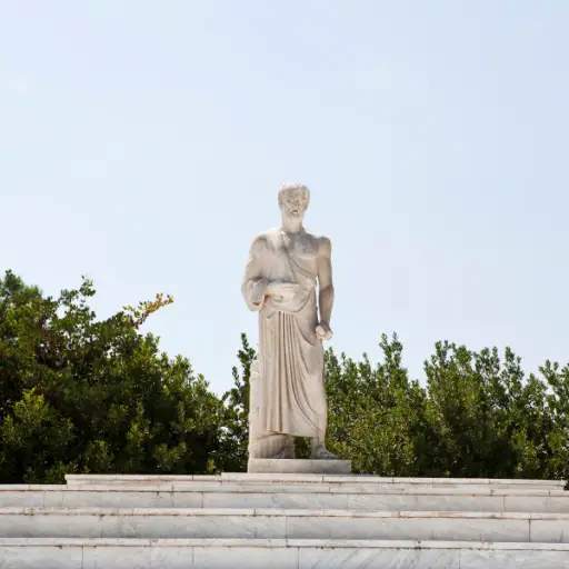 希腊拉瑞萨的希波克拉底雕像