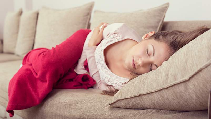 有严重腹泻症状的妇女。