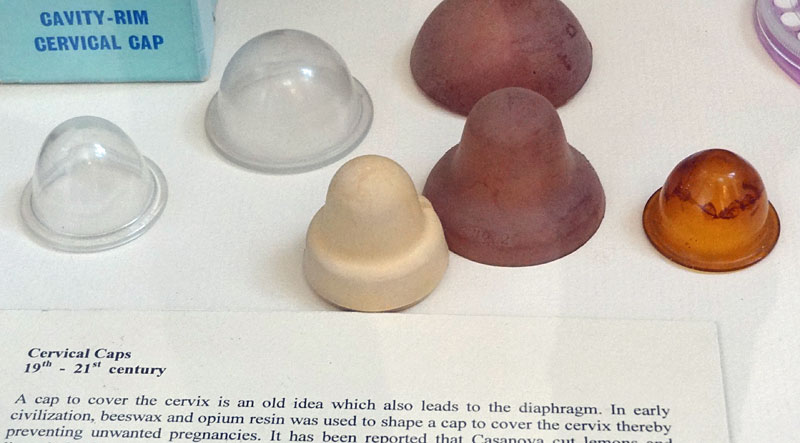 diaphragm vs cervical cap
