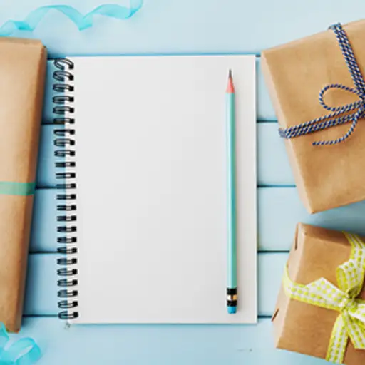 Gift planning list.