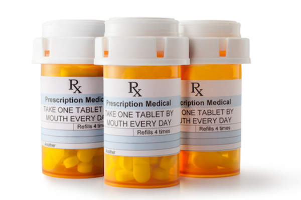 装在药瓶里的处方药