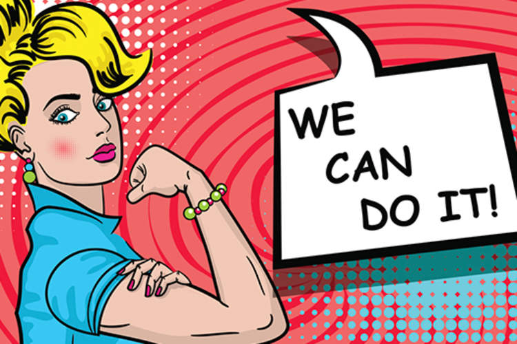 女性可以做到这一点。