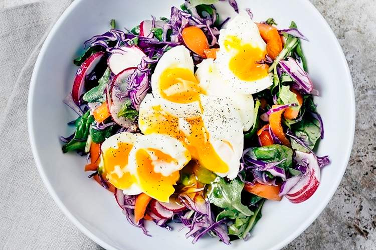 史前饮食沙拉。