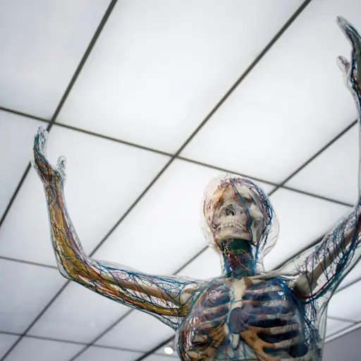 解剖模型来自尸体展览