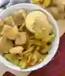 三文鱼鸡块和薯条