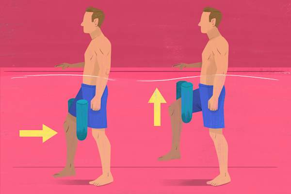 膝盖到胸部伸展