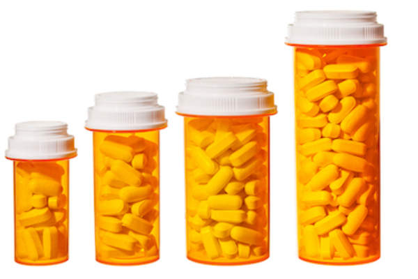 多个处方越来越大。