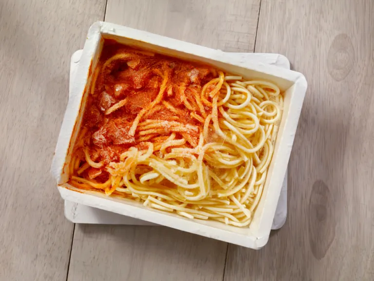 冷冻微波炉晚餐-spaghetti marinara
