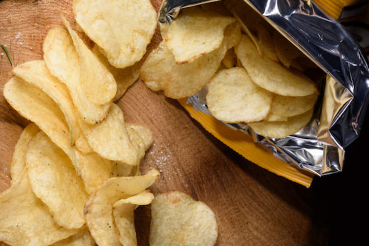 如薯片食品可能有新的后,FDA的指导原则较少的钠。