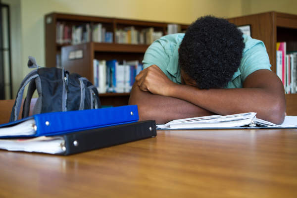 does homework add stress to students