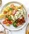 Balsamic-Roasted Salmon With Artichoke Gremolata
