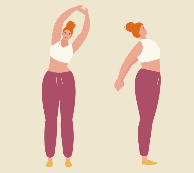 Back Exercises: Side Stretch