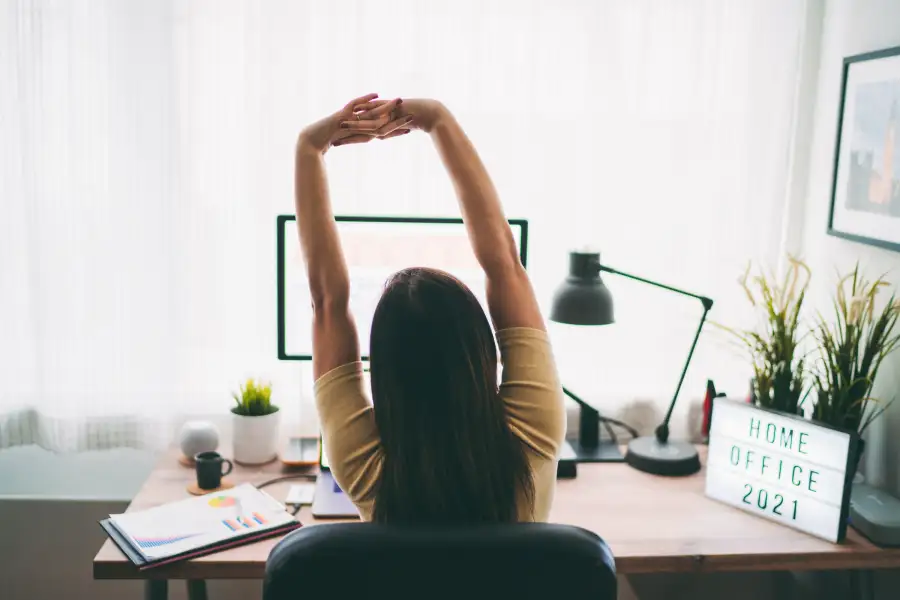Yoga at work-office or WFH-it's a thing