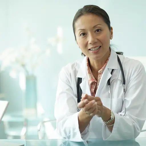 confident doctor