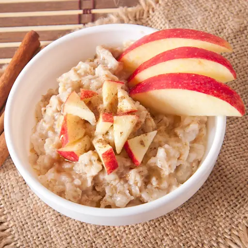 燕麦粥用苹果