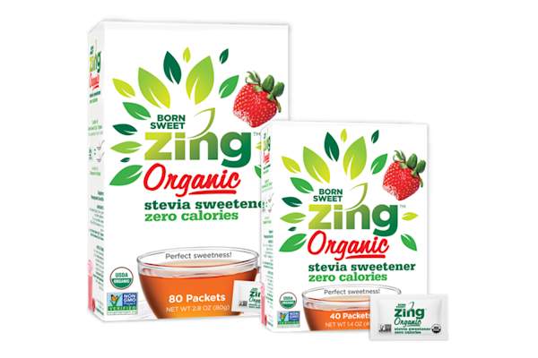 单独包装的甜叶菊粉