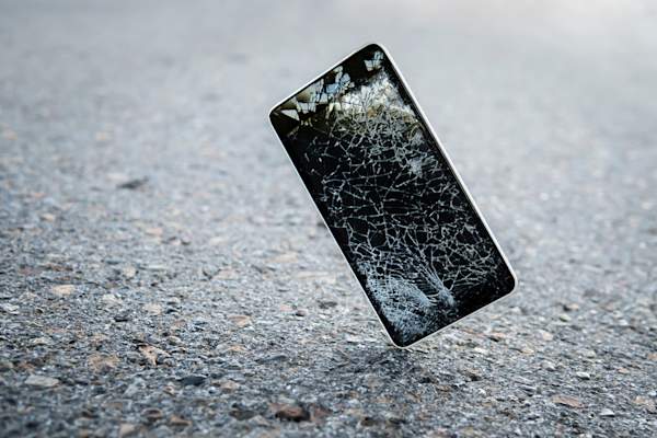 dropped phone