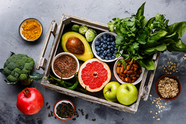 健康食品的选择。