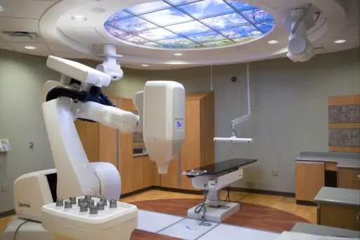 密歇根圣玛丽医院的机器人射波刀